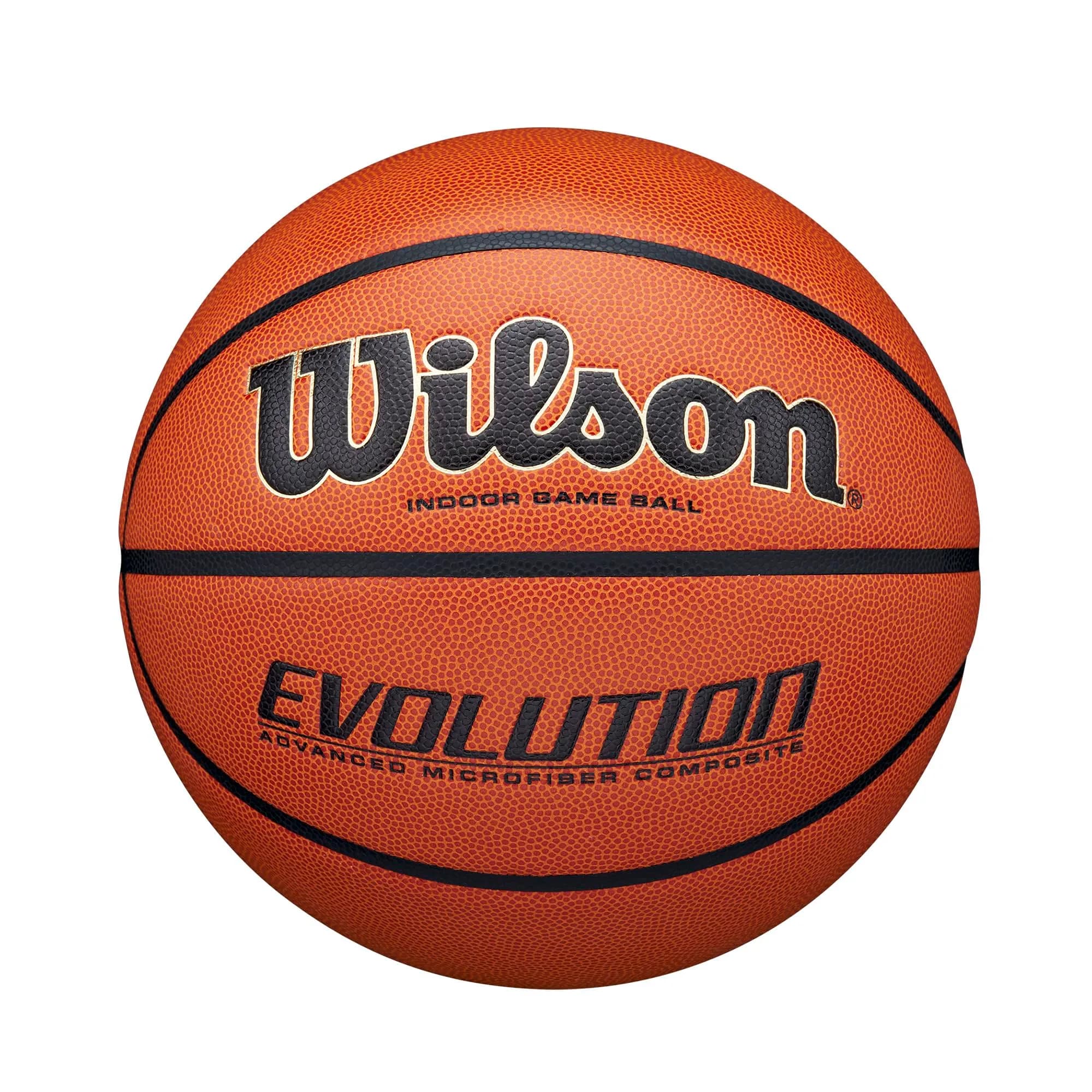 Wilson Evolution Indoor Game Basketball, Size 6 (28.5") | NFHS Approved