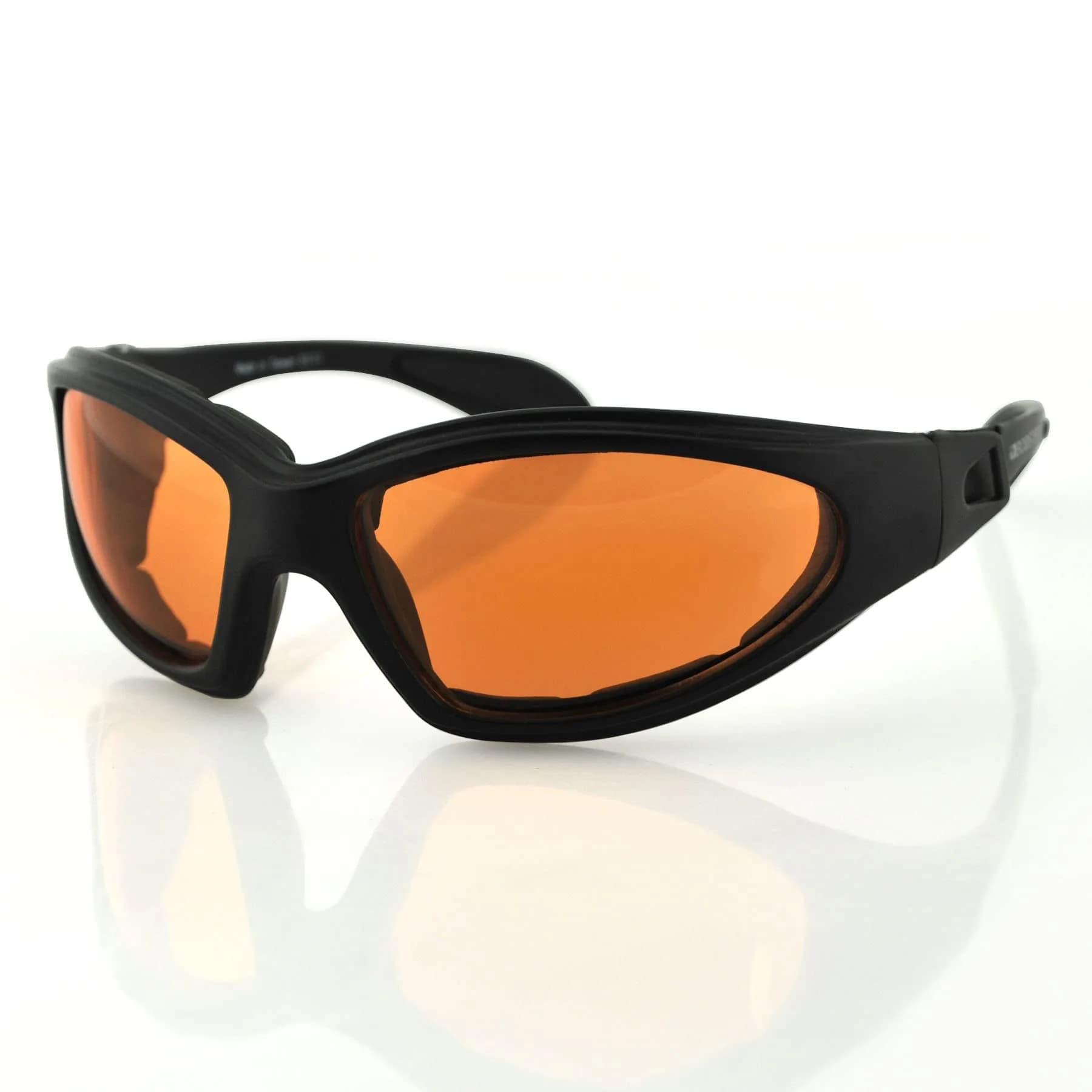 Bobster GXR ® Safety Glasses with Amber Lens | Anti-Fog, UV Protection, Water Float