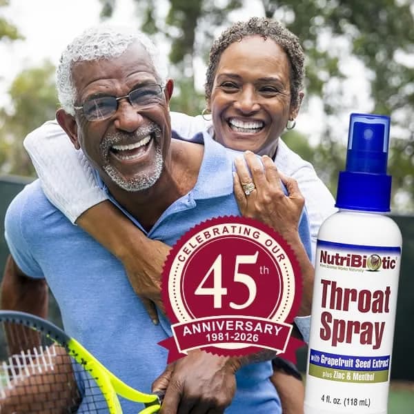 NutriBiotic Throat Spray with GSE, Zinc & Menthol 118ml (4 Fl Oz) | Soothing Sore Throat Support thumbnail 6