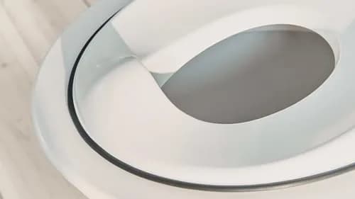BabyBjörn Toilet Trainer - White/Black | Secure, BPA-Free, Adjustable Fit (11.5x14x3.5 Inch) thumbnail 4