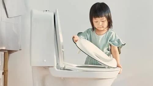 BabyBjörn Toilet Trainer - White/Black | Secure, BPA-Free, Adjustable Fit (11.5x14x3.5 Inch) thumbnail 2