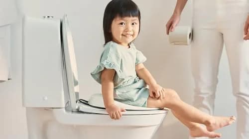 BabyBjörn Toilet Trainer - White/Black | Secure, BPA-Free, Adjustable Fit (11.5x14x3.5 Inch) thumbnail 3