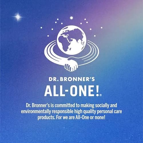 Dr. Bronner's Pure-Castile Liquid Soap Lavender 946ml (32 Fl Oz) | 18-in-1 Uses for Face, Body, Hair, Laundry, Pets & Dishes thumbnail 9