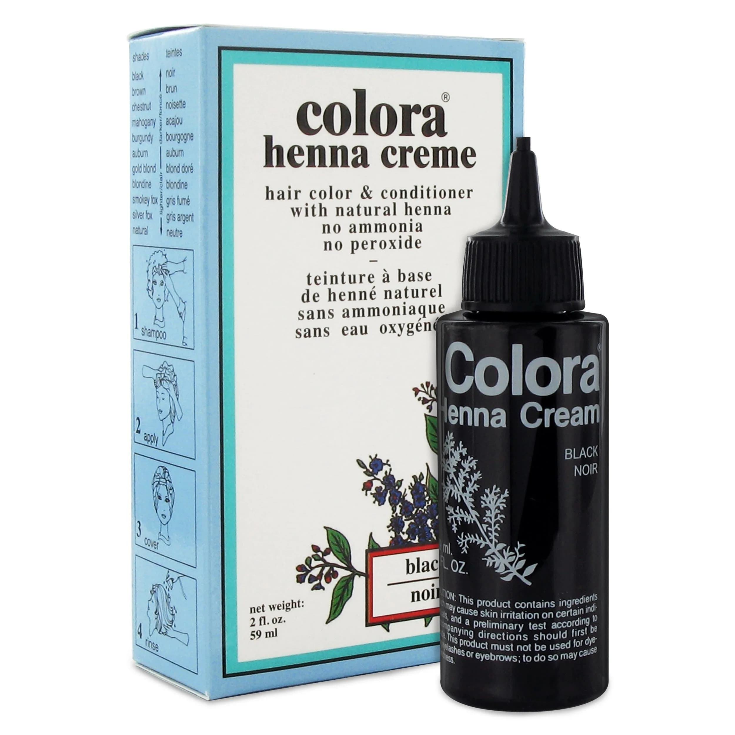 Colora Henna Creme Auburn 59 ml (2 oz) | Natural Hair Color & Conditioner for Shine - main product image