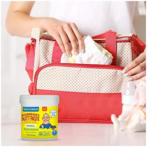 Boudreaux's Butt Paste Original Diaper Rash Cream with Zinc Oxide 16 oz (454 g) | Fast Relief for Baby Skin thumbnail 5