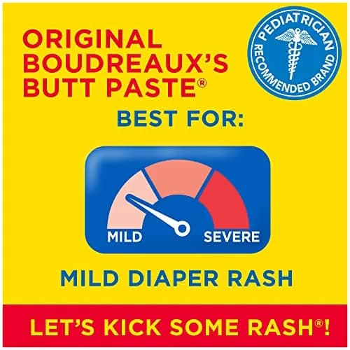Boudreaux's Butt Paste Original Diaper Rash Cream with Zinc Oxide 16 oz (454 g) | Fast Relief for Baby Skin thumbnail 2