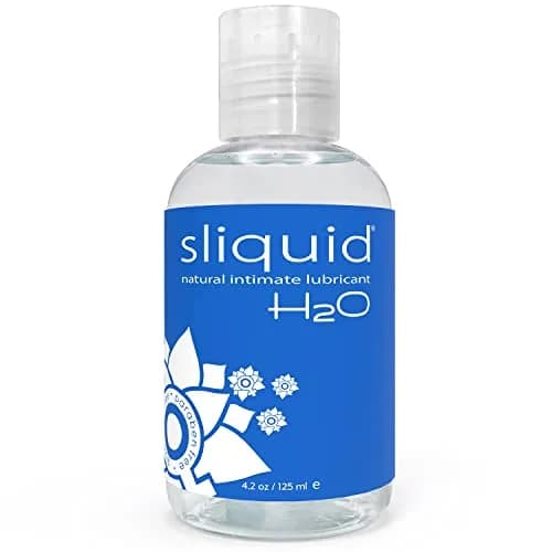 Sliquid H2O Water Based Lube Lubricant 125ml (4.2 Fl Oz) | Glycerin Free Personal Lubricant for Sex thumbnail 1
