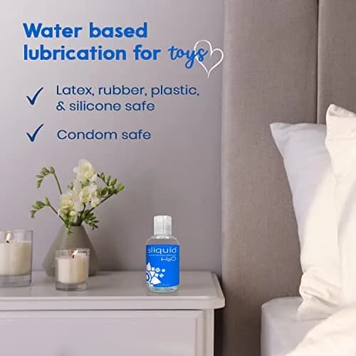 Sliquid H2O Water Based Lube Lubricant 125ml (4.2 Fl Oz) | Glycerin Free Personal Lubricant for Sex thumbnail 7