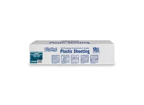 Film-Gard 2ML CLR Plastic Sheeting | Multi-Purpose 8'4"x200' | Durable Polyethylene Cover thumbnail 1
