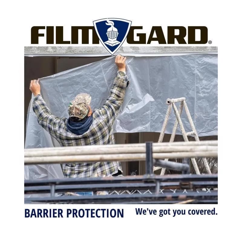 Film-Gard 2ML CLR Plastic Sheeting | Multi-Purpose 8'4"x200' | Durable Polyethylene Cover thumbnail 6