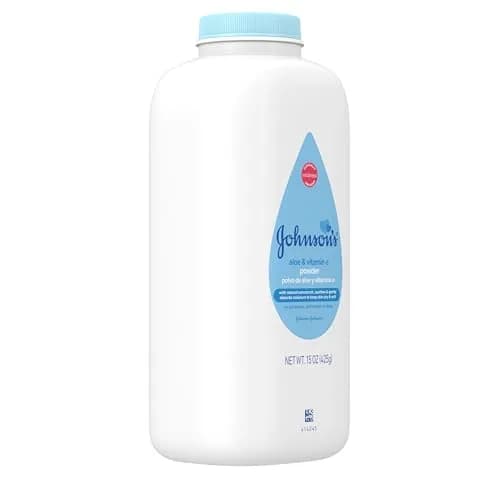 Johnson's Baby Powder with Cornstarch, Aloe & Vitamin E, 425 ml (15 oz) | Gentle Moisture Absorption for Delicate Skin thumbnail 8
