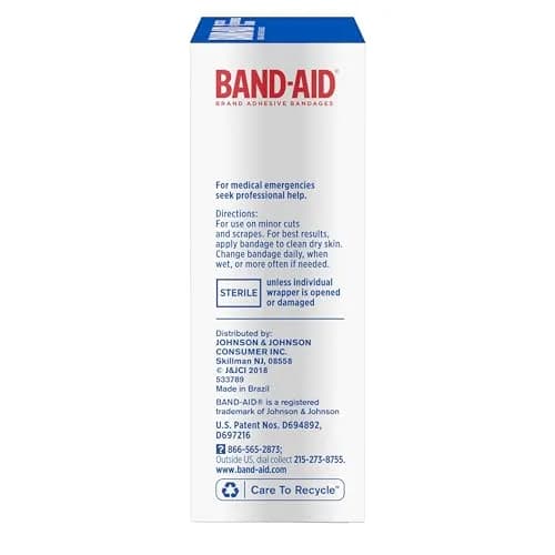 BAND-AID Brand Tru-Stay Sheer Adhesive Bandages, All One Size, 40 Ct | Dependable Lightweight Protection & Sterile Wound Care thumbnail 7