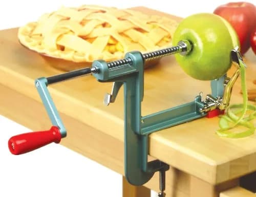 Norpro Apple Mate 1 Apple Potato Parer Slicer Corer 17.75 L x 11.25 W x 22.75 H Inches | Manual Kitchen Tool for Fruits & Vegetables thumbnail 2