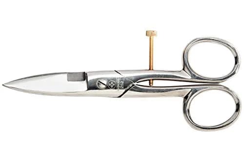 Mundial Buttonhole Scissors – Adjustable Sewing Scissors for Cutting Buttonholes, Dressmaking, Quilting & Craft Projects – 4.5" Stainless Steel Tool thumbnail 1
