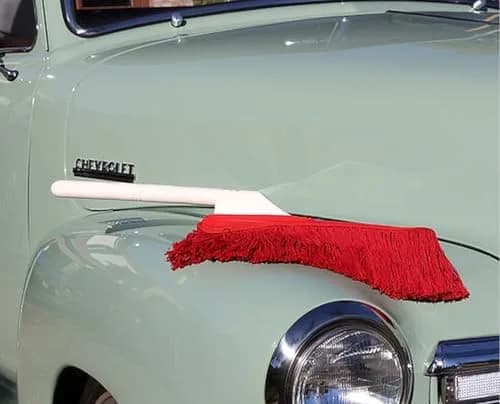 California Car Duster Standard Model with Plastic Handle and Red Wax Treated Cotton Mop 62443 | Dust Removal Tool for Cars thumbnail 6