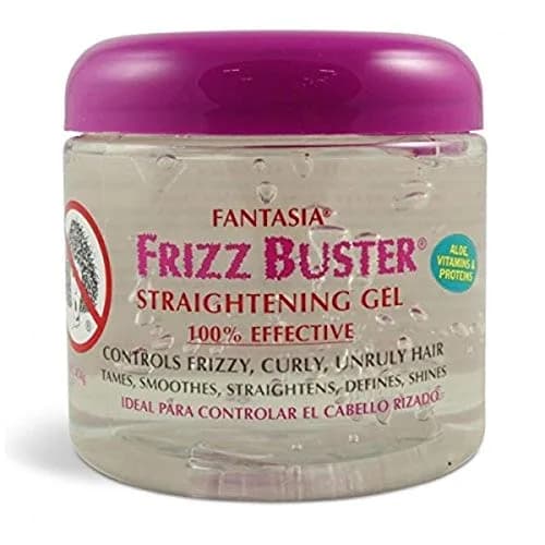 Fantasia Ic Frizz Buster Straightening Gel 16 Oz | Controls Frizz & Adds Shine for Curly & Wavy Hair thumbnail 1