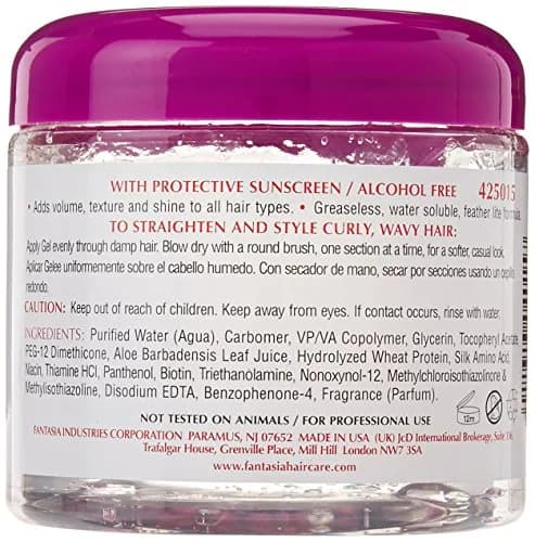 Fantasia Ic Frizz Buster Straightening Gel 16 Oz | Controls Frizz & Adds Shine for Curly & Wavy Hair thumbnail 2
