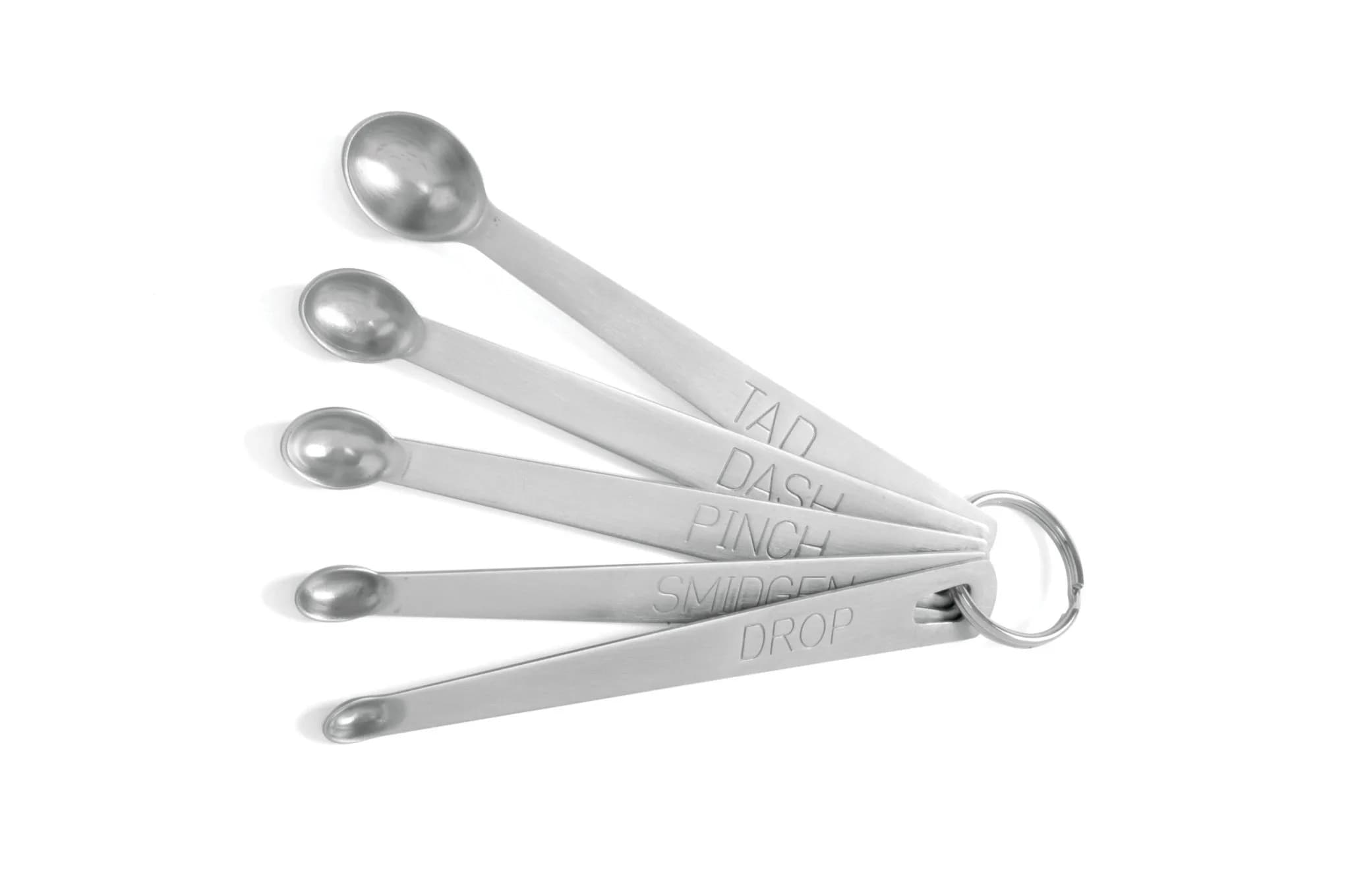 Norpro Mini Stainless Steel Measuring Spoons Set of 5 | Small, Precise, Durable Kitchen Tools
