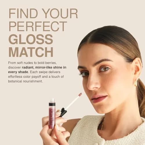 Palladio Lip Gloss 0.24 Fl Oz | Hydrating, Intense Color, Vitamin E & Aloe, Softens Lips, Shiny Finish thumbnail 8