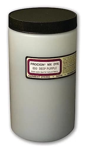 Jacquard Procion MX Dye Deep Purple 1 Lb (0.53 kg) | Fiber Reactive Cold Water Dye for Cotton, Linen, Rayon thumbnail 1