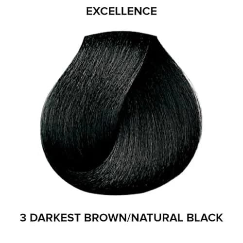 L'Oréal Technique Excellence Crème Permanent Hair Color – 3 Natural Black | Superb Gray Coverage thumbnail 7