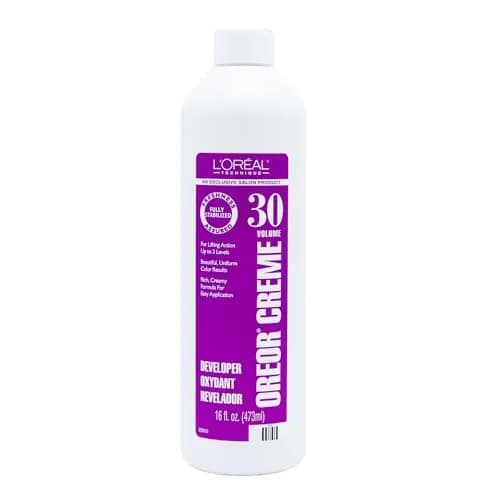 L'Oréal Technique Oreor 30 Volume Creme Developer 473ml (16 Fl Oz) | Professional Hair Lightening & Coloring thumbnail 1