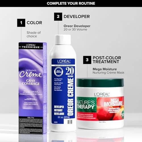 L'Oréal Technique Oreor 30 Volume Creme Developer 473ml (16 Fl Oz) | Professional Hair Lightening & Coloring thumbnail 3