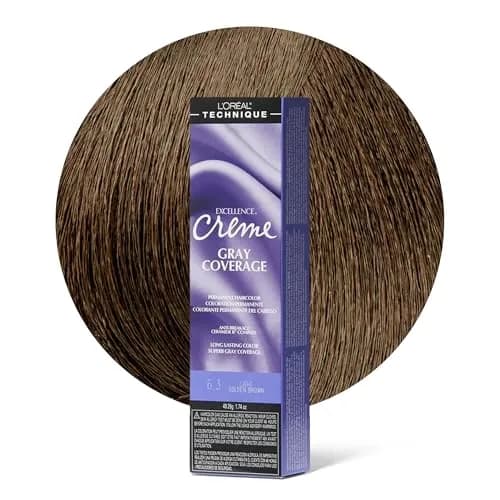 L'Oréal Technique Excellence Crème Permanent Hair Color 1.74 Fl Oz (51.5 ml) | Superb Gray Coverage thumbnail 1