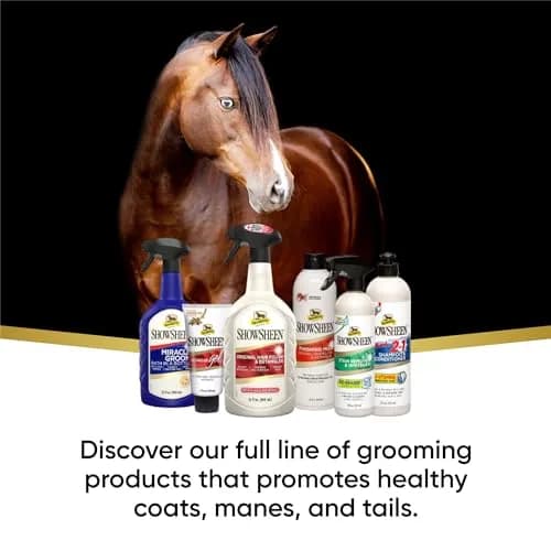Absorbine ShowSheen Hair Polish & Detangler 946ml (32 fl oz) | World's Top Selling Equine Grooming Aid thumbnail 4