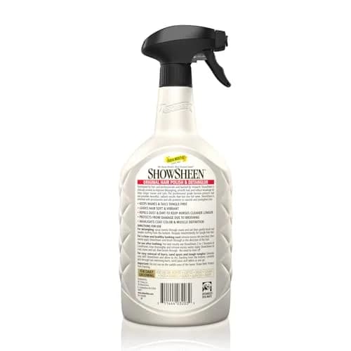 Absorbine ShowSheen Hair Polish & Detangler 946ml (32 fl oz) | World's Top Selling Equine Grooming Aid thumbnail 5