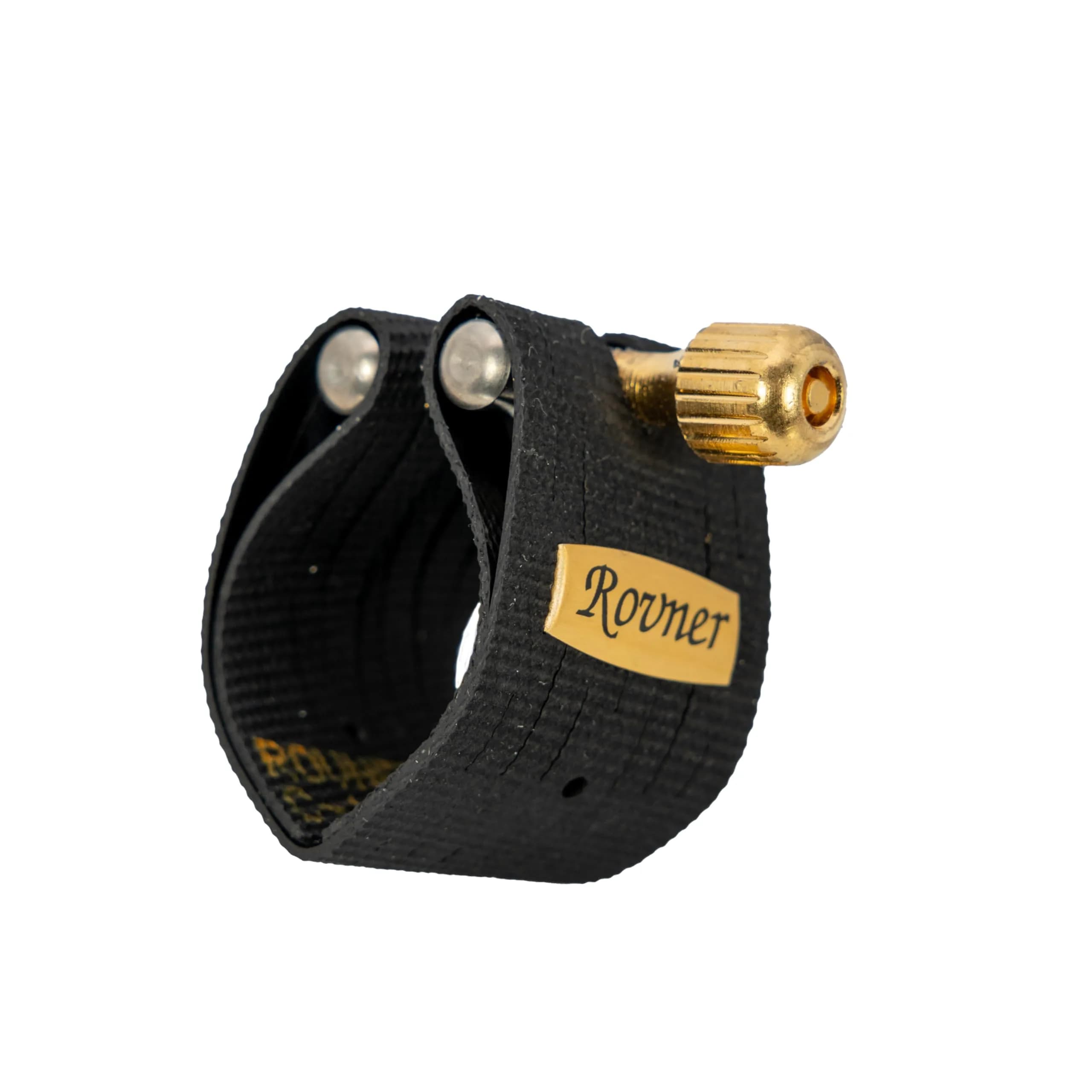 Rovner Ligature & Plastic Cap for Tenor Saxophone MKIII | Hard Rubber Mouthpiece Fit (70-120c) — MKIII (HR): C-2R