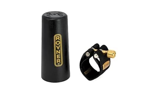 Rovner Ligature & Plastic Cap for Tenor Saxophone MKIII | Hard Rubber Mouthpiece Fit (70-120c) thumbnail 2