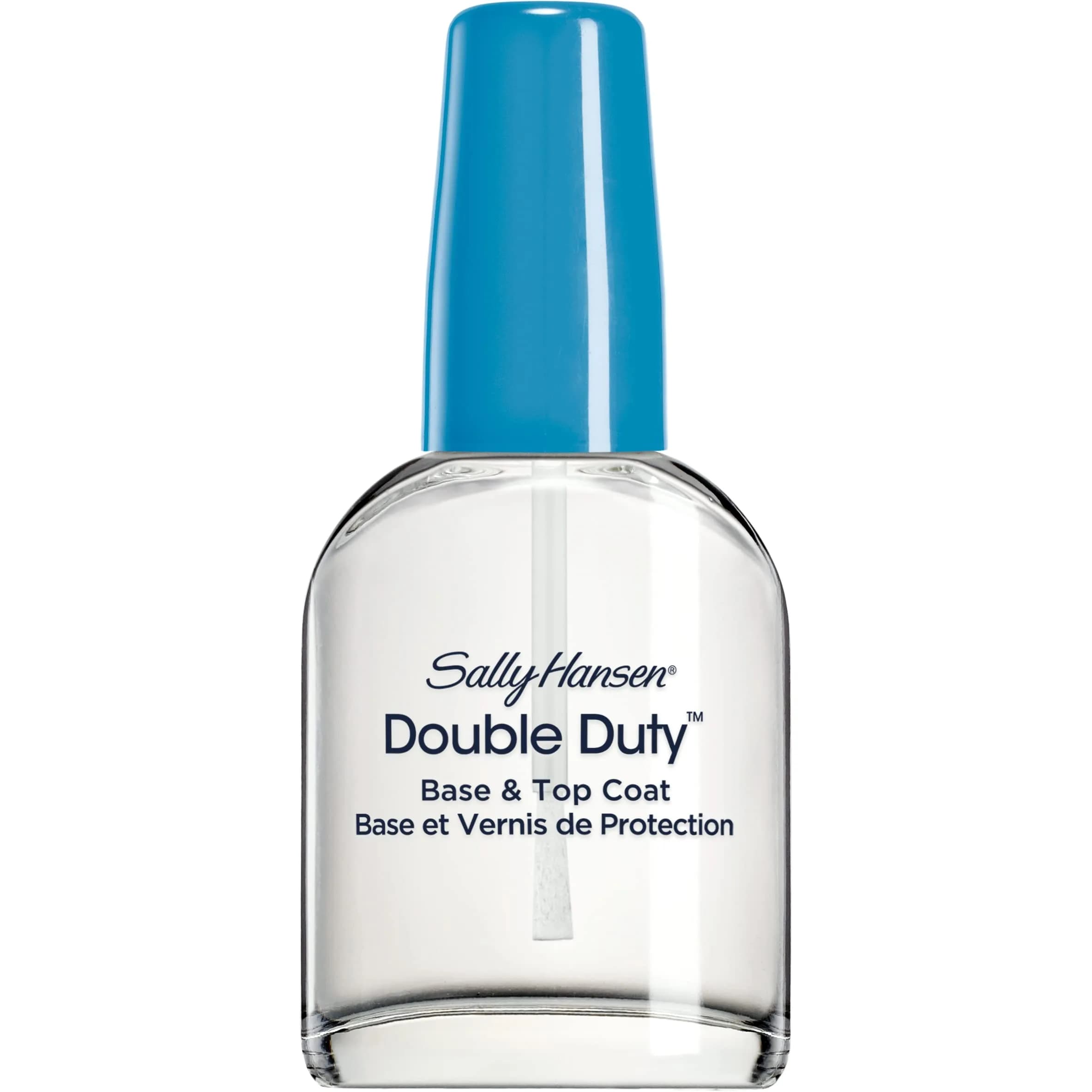 Sally Hansen Double Duty Base and Top Coat 13ml (0.45 Fl Oz) | Chip-Resistant Shine & Strength - main product image