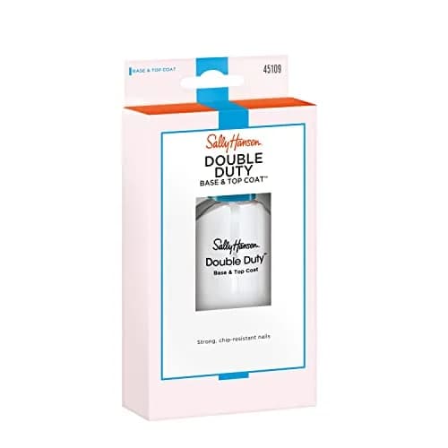 Sally Hansen Double Duty Base and Top Coat 13ml (0.45 Fl Oz) | Chip-Resistant Shine & Strength thumbnail 6
