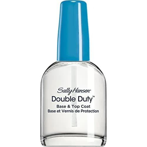 Sally Hansen Double Duty Base and Top Coat 13ml (0.45 Fl Oz) | Chip-Resistant Shine & Strength thumbnail 1
