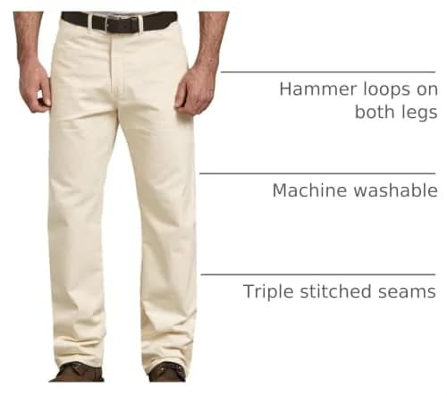 Dickies Painter's Utility Pant Relaxed Fit 34W x 34L | Durable Workwear for Men thumbnail 4