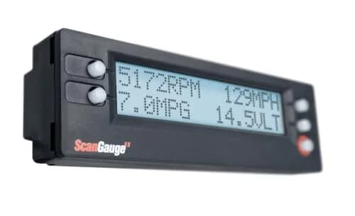 ScanGauge SG2 Ultra Compact 3-in-1 Automotive Computer with Customizable Real-Time Fuel Economy Gauges | Compatible with OBD2 Vehicles thumbnail 1