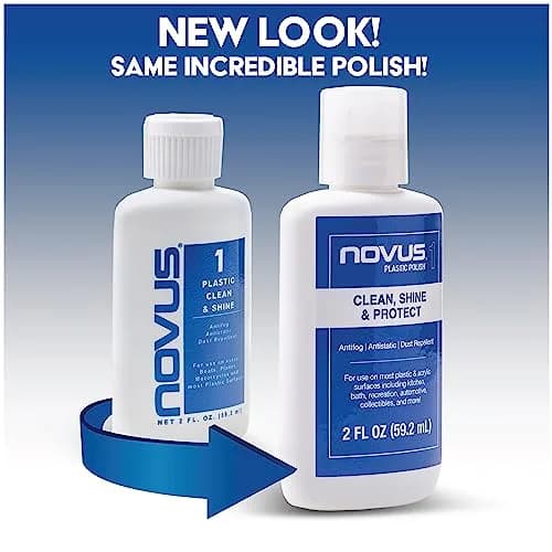 Novus #1 Plastic Clean & Shine 64 Ounce Bottle - For Gentle Cleaning & High Gloss - view 2