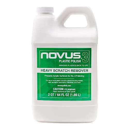 Novus #3 Heavy Scratch Remover | 64 Ounce Bottle | For Deep Scratches & Haze - main product image