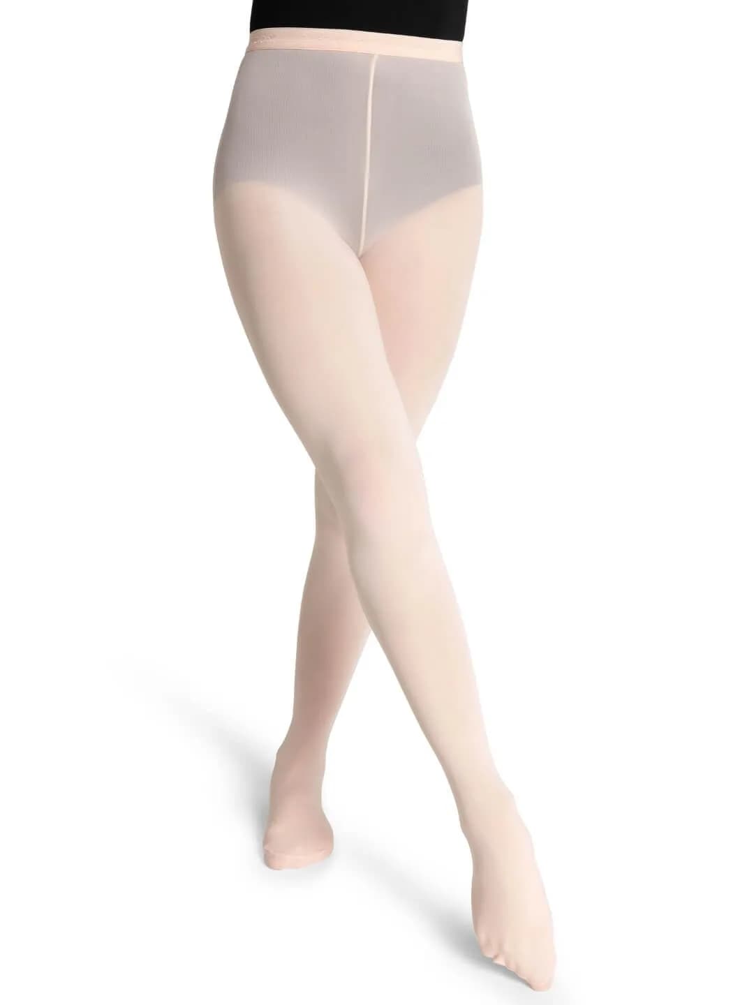Capezio Ultra Soft Transition Tight, Ballet Pink, S-M | Versatile Dance Essential - main product image