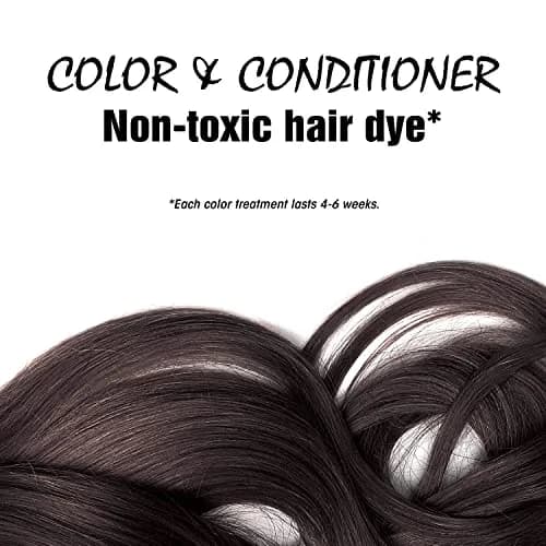 Light Mountain Henna Hair Color & Conditioner, Black, 4 Oz | Natural Botanical Semi-Permanent Hair Dye thumbnail 3