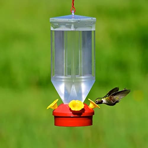 Perky-Pet 201 Lantern Hummingbird Feeder 532ml (18 oz) Red | Attracts Multiple Birds thumbnail 4
