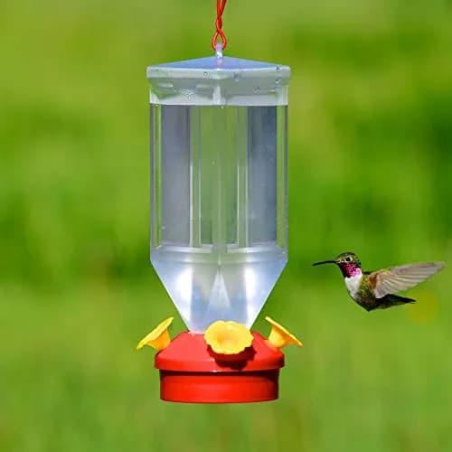 Perky-Pet 201 Lantern Hummingbird Feeder 532ml (18 oz) Red | Attracts Multiple Birds thumbnail 3