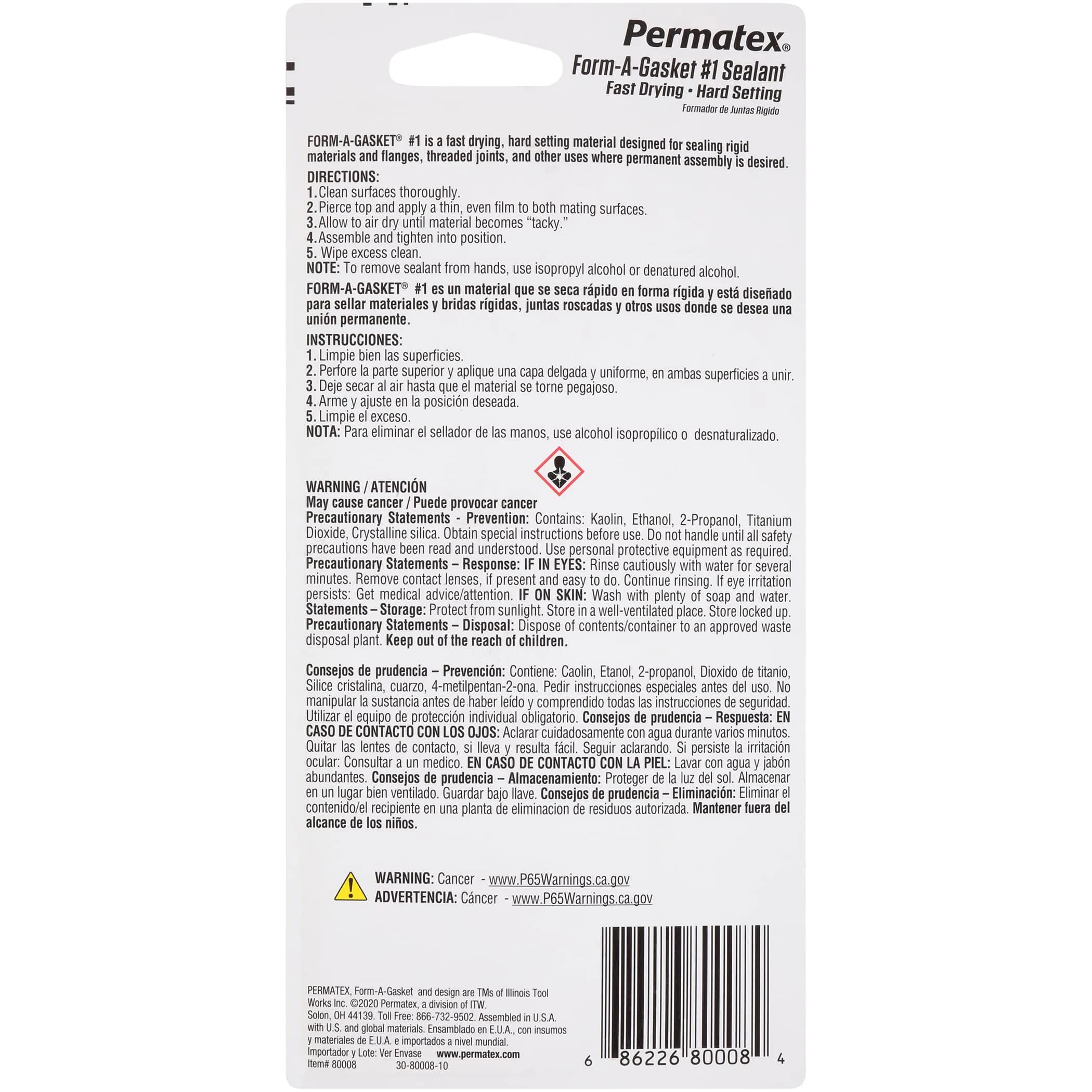 Permatex Form-A-Gasket #2 Sealant, Factory Colour, 3 Fl Oz. (Pack of 1) - view 2