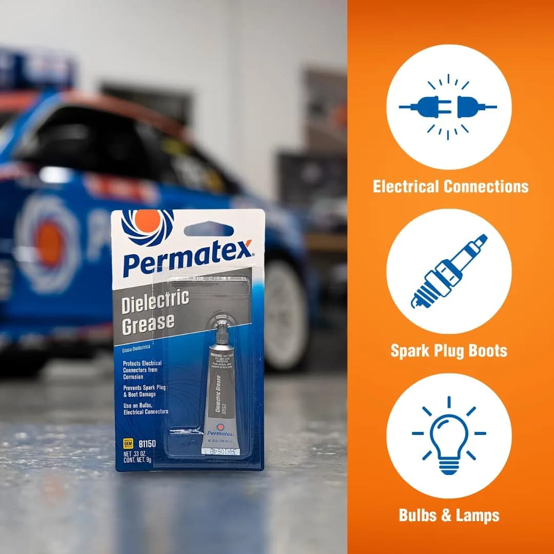 Permatex Dielectric Tune-Up Grease 0.33 oz (9.36 ml) Tube | Protects Electrical Connections from Corrosion - view 4