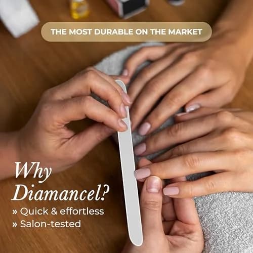 Diamancel Luxury Diamond Nail File – #2 Medium Grit for Average Thickness thumbnail 4