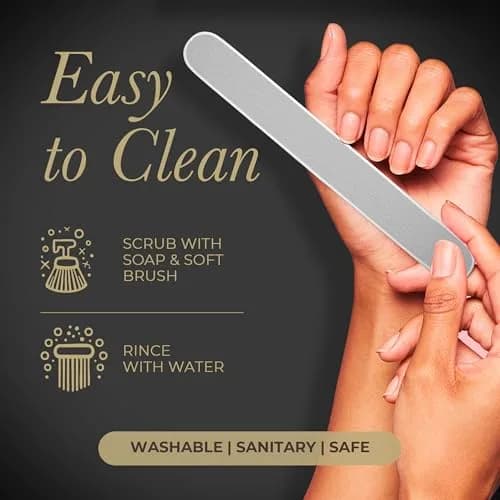 Diamancel Luxury Diamond Nail File – #2 Medium Grit for Average Thickness thumbnail 6