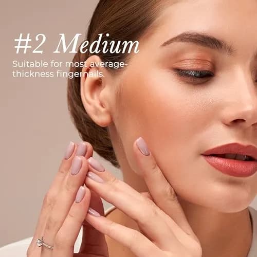 Diamancel Luxury Diamond Nail File – #2 Medium Grit for Average Thickness thumbnail 2