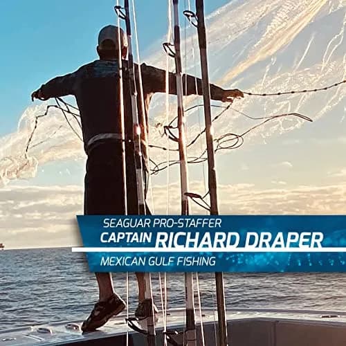 Seaguar Blue Label Big Game 150lbs | 30m Fluorocarbon Leader for Saltwater Fishing thumbnail 3