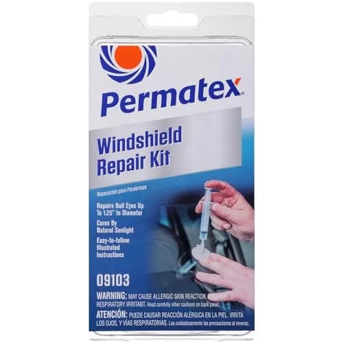 Permatex Windshield Repair Kit 0.73 oz. | Permanent Air-Tight Fix for Chips & Cracks thumbnail 1